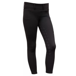 Legginsy dziecięce Covalliero z pełnym lejem Black/Czarne 164/170