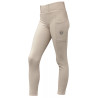 Legginsy dziecięce Covalliero z pełnym lejem Beige/Beżowe