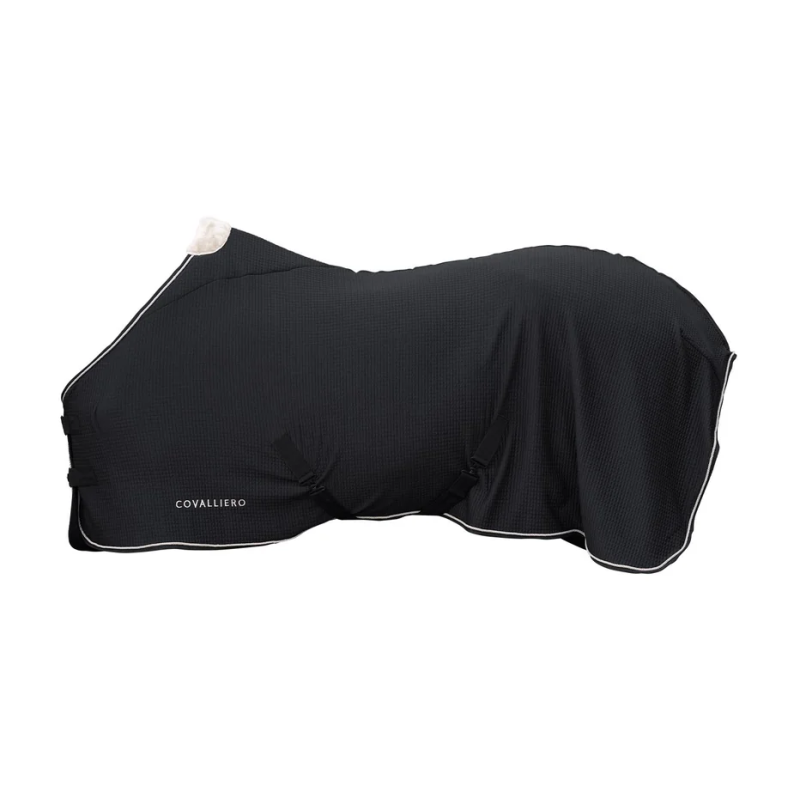 Derka osuszająca Covalliero Cooler Premium Black/Czarna