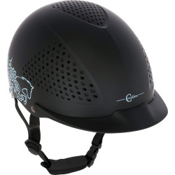 Kask jeździecki Beauty 2.0 czarny 48-51 cm Covalliero