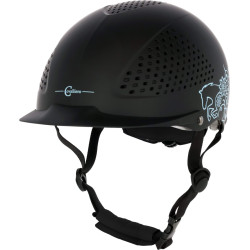 Kask jeździecki Beauty 2.0 czarny 48-51 cm Covalliero
