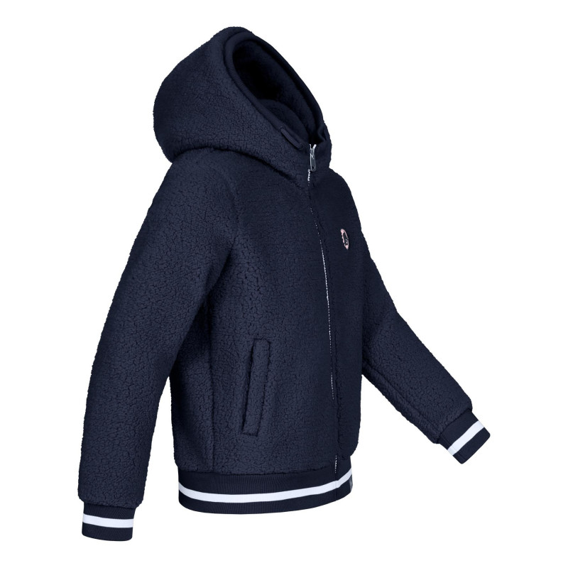 Bluza polarowa dziecięca Elt Paris "Lucky Gabriella" granat 140/146