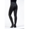 Legginsy zimowe HKM Cosy pełen lej silikonowy czarne 40/42