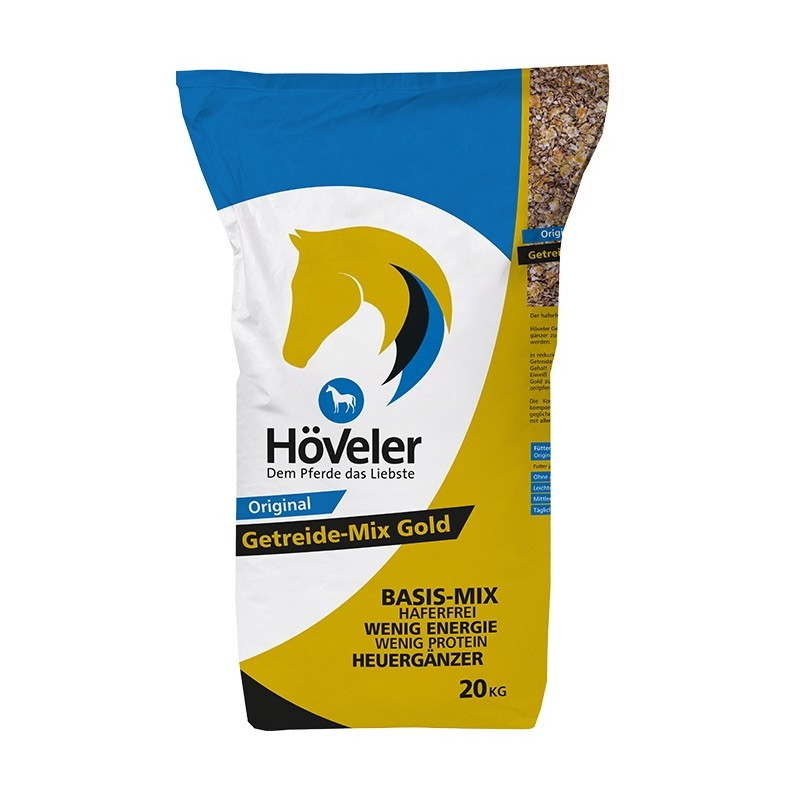 HÖVELER ORIGINAL GETREIDE-MIX GOLD 20kg Musli podstawowe - bez owsa