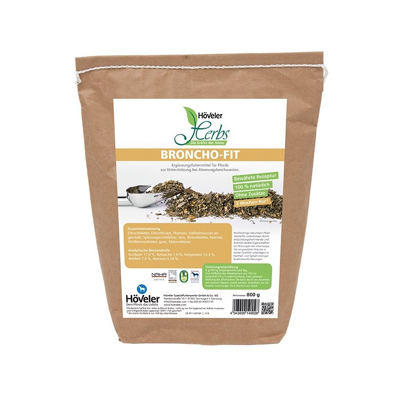 Höveler HERBS BRONCHO-FIT (0,8 kg) ZIOŁA NA ODDYCHANIE
