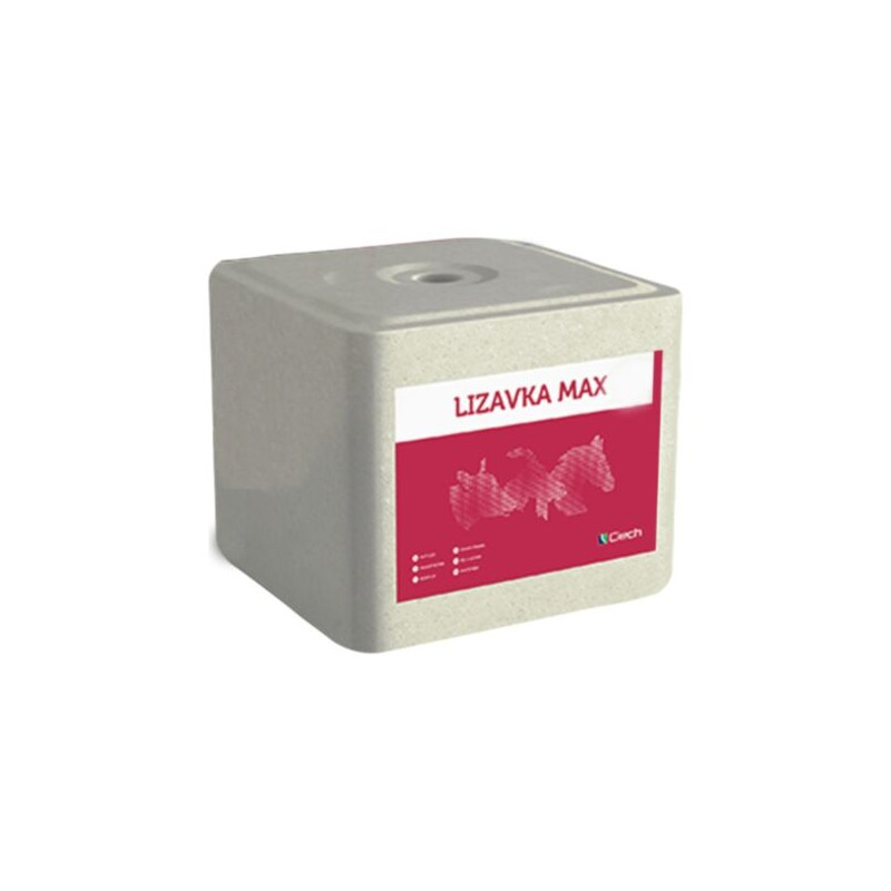 Lizawka solna Max Selen 10kg czerwona