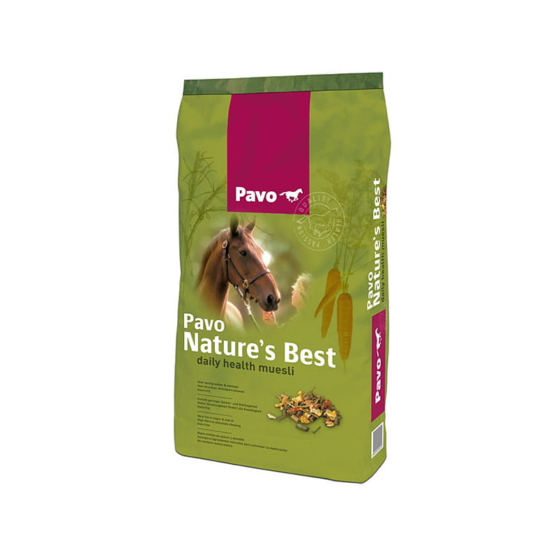 PAVO Nature’s Best 15 kg – Zdrowe musli pełne naturalnego włókna
