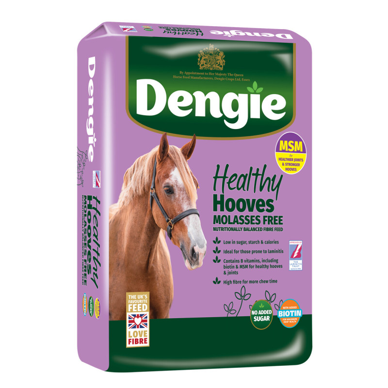 Dengie Healthy Hooves Molasses Free z MSM 20kg