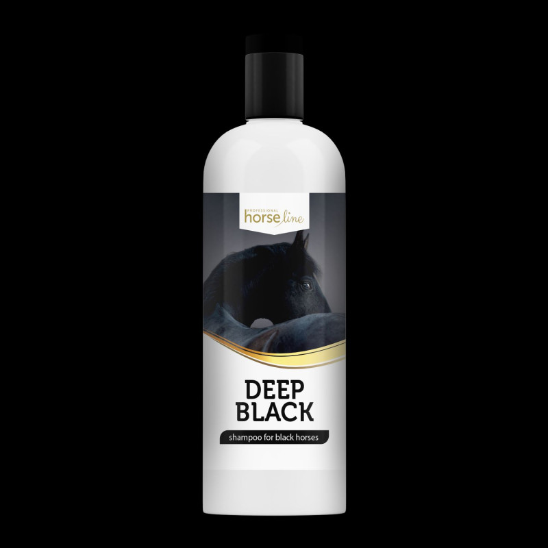 HorseLinePRO Deep Black szampon dla koni karych 500ml