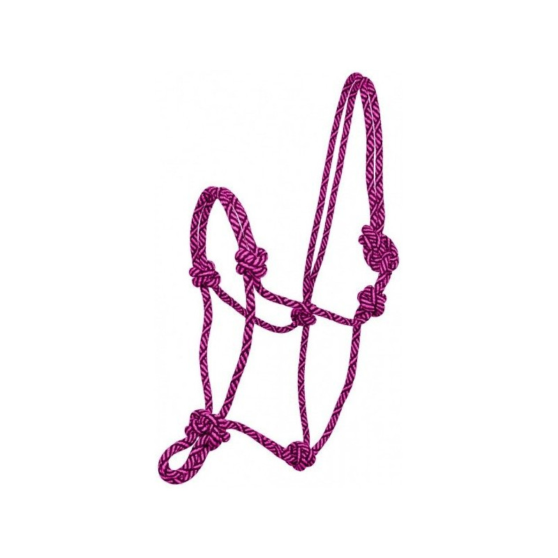 Kantar York sznurkowy Bright czarno-różowy