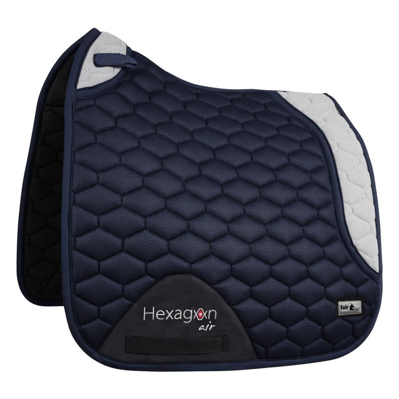 Czaprak FP HEXAGON AIR MESH granat-szary DRE