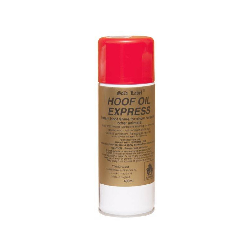 Nabłyszczacz do kopyt Hoof Oil Express Gold Label 400ml