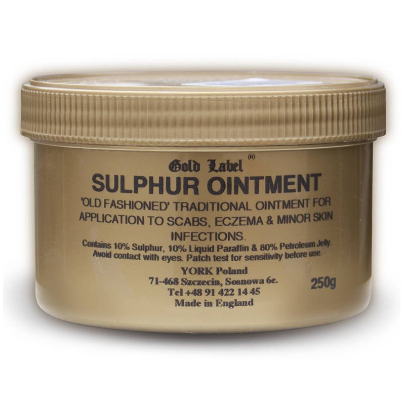 Sulphur Ointment Gold Label maść siarczanowa do egzemy 250ml