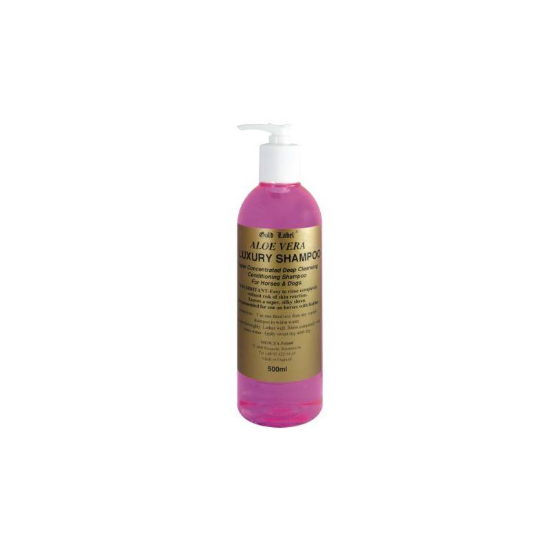 Aloe Vera Luxury Shampoo Gold Label szampon dla koni 500ml