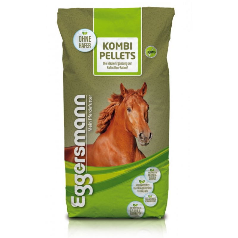 EGGERSMANN KOMBI PELLETS - granulat uzupełniający karmienie owsem 25 kg