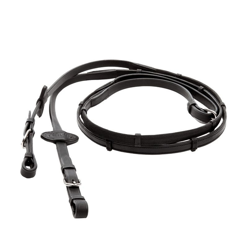 Kavalkade wodze skórzane Soft ze stoperami 16mm 130 cm