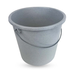 Wiadro plastikowe 5L szary