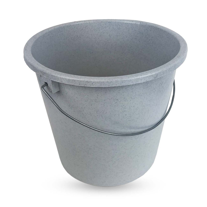 Wiadro plastikowe 5L szary